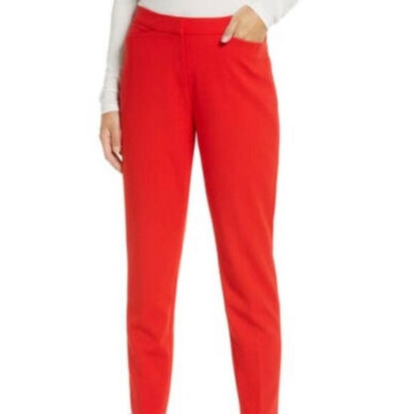 HALOGEN women Crop Straight Leg Pants - Picture 1 of 15